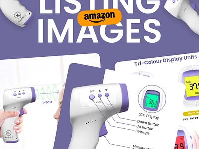 Amazon Listing Infographic Images | Thermometer a content amazon a amazon ebc amazon listing amazon listing images ebc design enhanced brand content infographic listing images product infographic