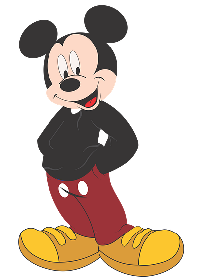 Mickey Mouse 3d animation design graphic design illustration logo motion graphics vector