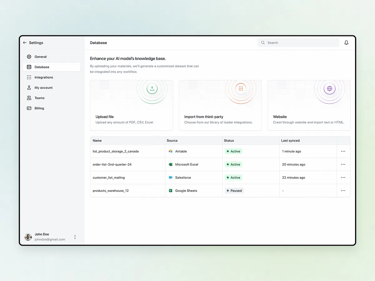 Browse thousands of Database images for design inspiration | Dribbble