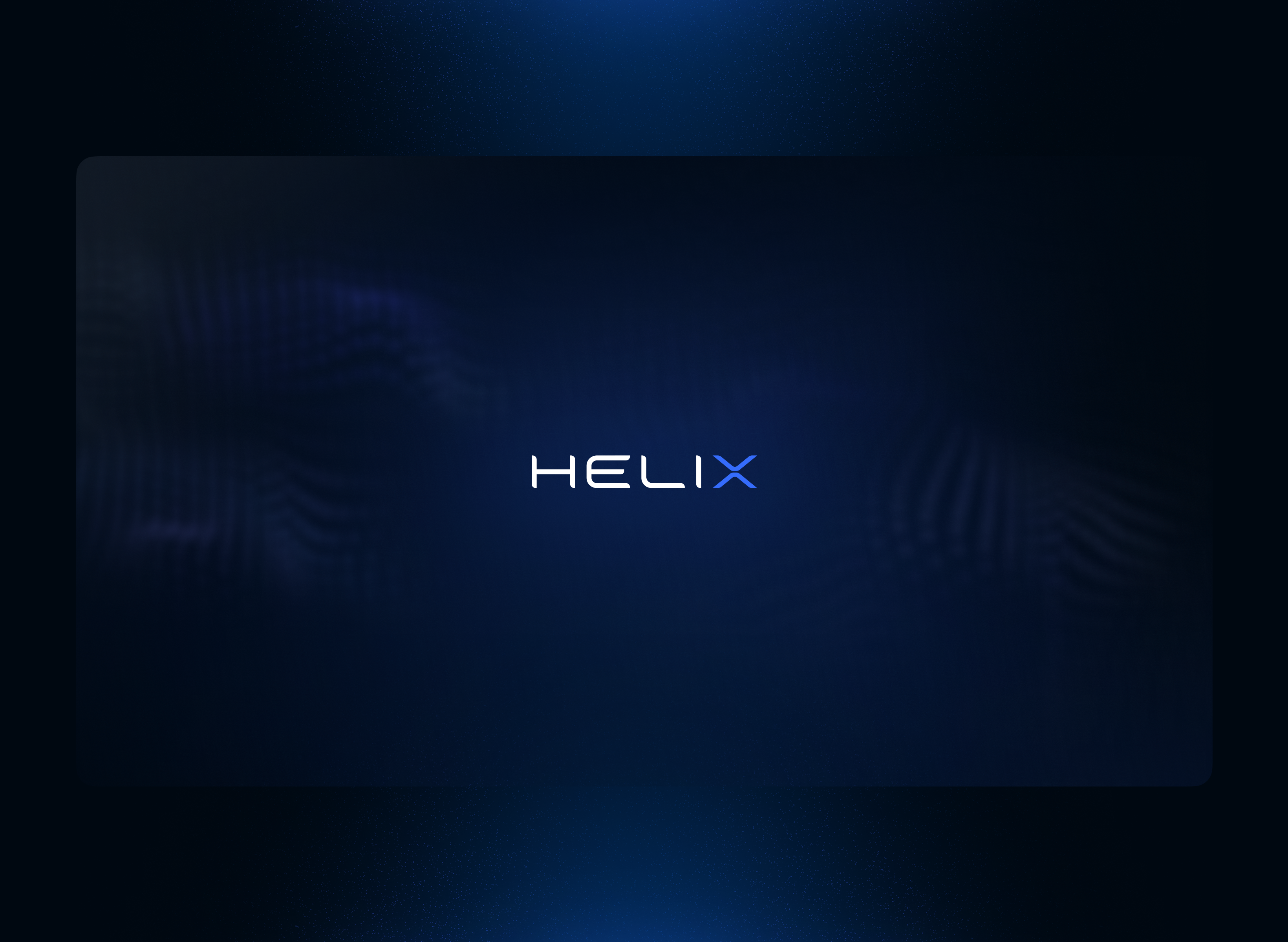 Helix Landing Page | UI Design ai animation blu blue card concept creative design desktop eyewear futuristic immersive mobile modern optics ui visual design website