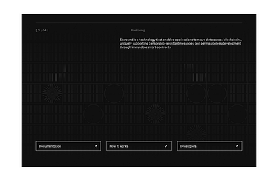 blockchain interoperability protocol blockchain design landing page product design protocol ui uiux design web3 webdesign