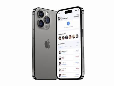 Banking app Ui design app design banking app money transfer app ui design uiux