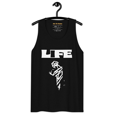 Life Tank Top branding graphic design illustration typography