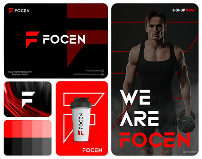 "FOCEN" Minimalistic logo design app brand branding consaption design focus graphic design illustration logo logo design motion graphics vector