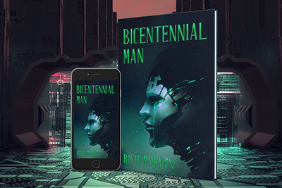 Bicentennial Man 3d book mockup amazon kdp bicentennial man book book cover book cover art book cover design book cover designer book cover mockup book design ebook ebook cover epic epic book epic book covers epic bookcovers epic covers paperback professional book cover sci fi book cover