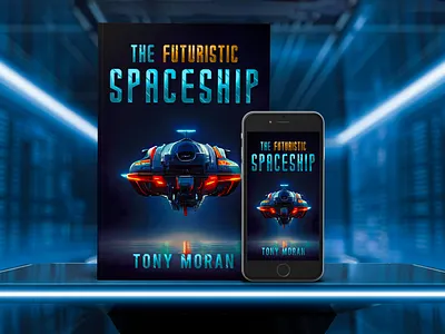 The Futuristic Spaceship 3d book mockup amazon kdp book book cover book cover art book cover design book cover designer book cover mockup book design design ebook ebook cover epic book epic book covers epic bookcovers epic covers photoshop professional book cover sci fi book cover the futuristic spaceship