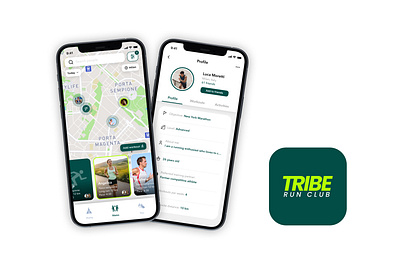 TRIBE App - Run Club app app dsign community run run app run club running app tribe tribe app tribe run club ui ui design ux ux design