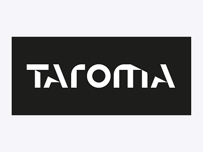 LOGO - TAROMA branding design font graphic design icon identity illustration letter logo marks symbol typeface typo typography ui wordmark