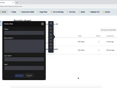 Added Steps Navigation Interaction animation design ui ui design user experience ux ux design visual design