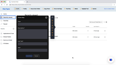 Added Steps Navigation Interaction animation design ui ui design user experience ux ux design visual design