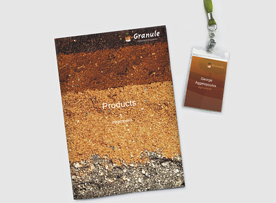 "Granule", fertilizers, docs, 2020 branding graphic design visual identity