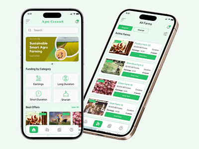 Agro Connect App Design agriculture agriculture app design agro app design app design ui user experience ux