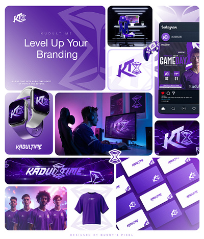 Kadultime Logo & Branding branding esports branding esports logo game logo gaming logo kt logo logo logo design sportsgear text logo