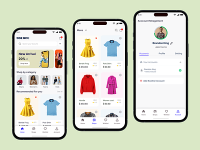 E-commerce Luxury Fashion App📱 app design creative dribbble e commerce fashion app fashion reatil minimal design mobile app modern fashion shoping typography ui ui design uiux user interface