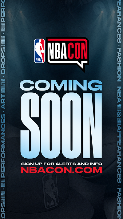 NBA Con Teaser Image nba social graphics