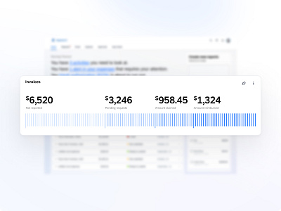 Invoices widget dashboard invoices money travel ui ux widget