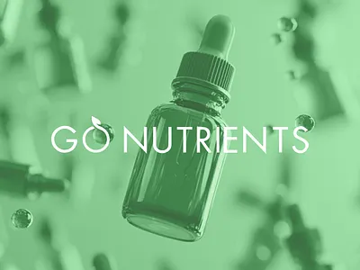 Go Nutrients branding design figma graphic design webflow website