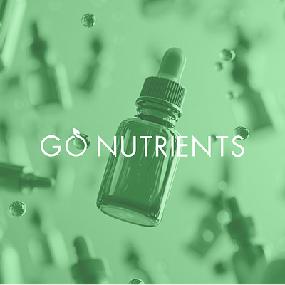 Go Nutrients branding design figma graphic design webflow website