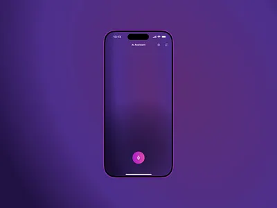Voice Input after effects ai aiagent animation ui voice voiceassistant