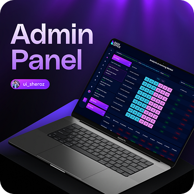 Admin Panel - Backoffice Design in Figma admin design admin panel backoffice backoffice design betting casino design figma sports ui ui design uiux