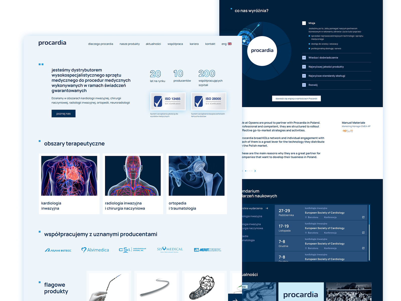 Case study - UI design for Procardia by Katarzyna Okraszewska on Dribbble