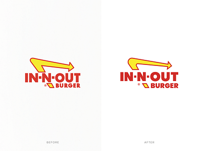 IN-N-OUT Logo Redesign branding identity logo