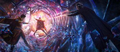 Dr Strange Multiverse Of Madness 3d conceptart illustration