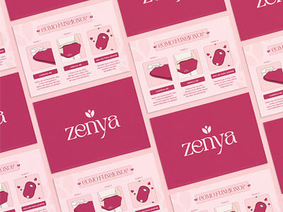 Zenya Care | Packaging & Print Design 5x7card adobe illustrator adobe photoshop branding business card card mockup design digital design graphic design graphic designer illustration package design package designer packaging packaging design print print design print designer simple card design thank you card