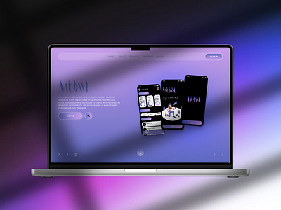 DESKTOP UI SIGNUP PAGE: VITALMOVE 3d animation branding graphic design logo motion graphics ui