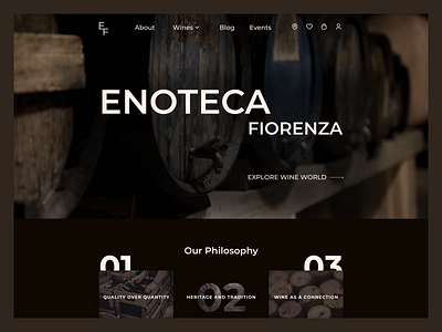 Online Wine Boutique adobe branding design e commerce enoteca figma graphic design logo photoshop ui ux uxui webdesign wine