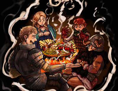 Dungeon Meshi delicious in dungeon dungeon meshi