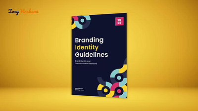 Brand Guideline- clip adobe after effect branding design graphic design indesign motion graphics