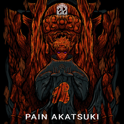 Available For Sale - Pain Akatsuki anime appaerels anime merch animedesign animefan design apparels design merch designforsale naruto