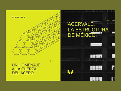 Visual identity: Celebrating the Strength of Steel architecture bold design branding construction industry design for industry geometric design graphic design high contrast industrial design logo design mexican brand minimalist design modern branding powerful branding steel company steel industry strength typographic design visual communication visual identity