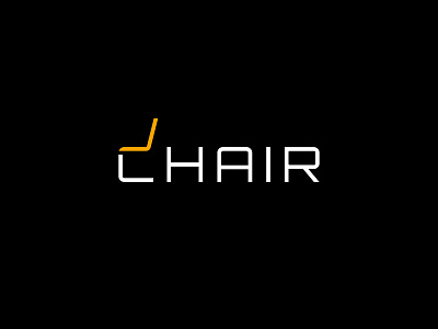 Chair Wordmark Logo | Logotype Design business chair chair logo chair logo design chair wordmark logo creative creativity design elegant flat graphic design letter lettermark logo logo design modern professional simple typography wordmark logo