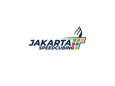 Jakarta Speed Cubing - Logo Design cubing cubing logo jakarta jakarta logo logo monas monas logo rubik rubik logo speed cubing speed cubing logo