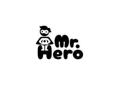 H and hero logo boy brand branding child design elegant graphic design h hero illustration kid letter logo logo design logo designer logodesign logodesigner logotype modern superhero