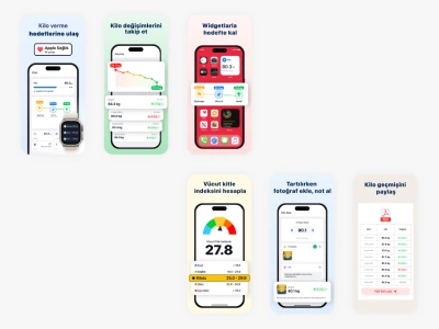 Scale App Screenshots! 📱💫 app design mobile mobile app screenshot tracker ui uiux ux weight weight tracker weight tracker app