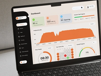 HRMS Dashboard Design booking clean dashboard clean ui corporate office dashboard department dashboard employee employee dashboard employee portal holiday list hrms hrms portal meeting rooms office software ui ux