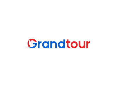 Grandtour - Logo Design letter g letter g and bird logo letter g logo tour logo wordmark wordmark logo