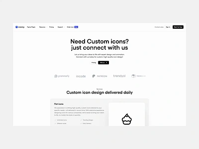 Landing page landing page minimal ui ux website