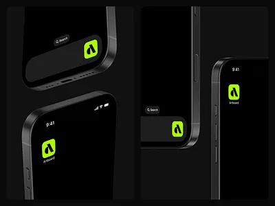 App Icon Mockup - iPhone 16 Pro Black app icon mockup icon iphone 16 pro iphone mockup logo mockup phone mockup