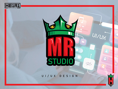 MR STUDIO LOGO 3d bangladesh branding design he1a1 logo mr mr studio studio