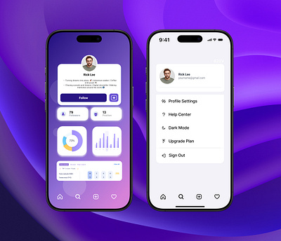 Daily UI User Profile ui