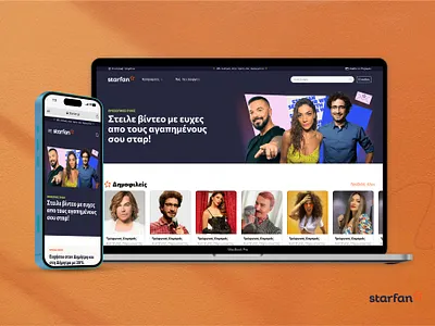 Starfan: Personalized Celebrity Experiences for Eastern Europe cameo celebrity mobile app design mobile design product design ui ui design ux ux design