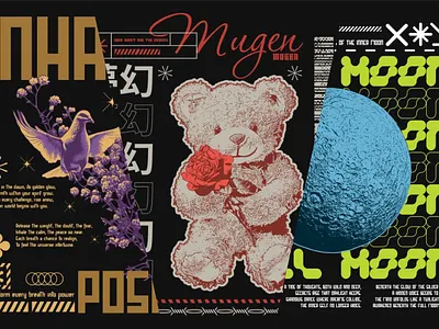 Streetwear PNG T-shirt Design Bundle Vol-7 apparel design artwork clothing design illustration merch street art streetwear t shirt design urban