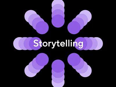 Storytelling dot pattern