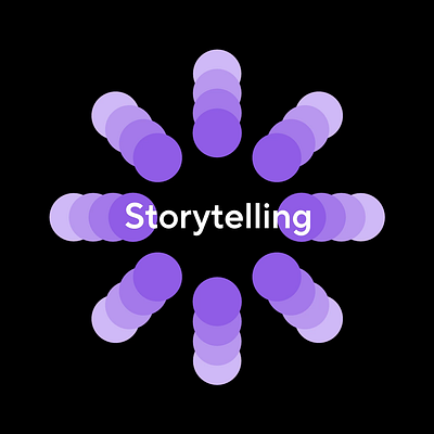 Storytelling dot pattern