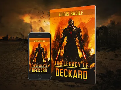 The Legacy of Deckard 3d book mockup amazon kdp book book cover book cover art book cover design book cover designer book cover mockup book design dystopian book cover ebook ebook cover epic epic book epic book covers epic bookcovers epic covers paperback professional book cover the legacy of deckard