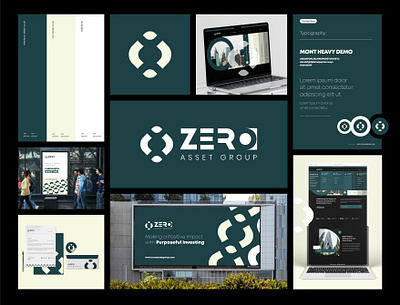 Zero Asset Group - Website & Brand Identity banking brand identity branding design finance website financial fintech website graphic design interface investment landing page trebled trending ui user experience user interface web web design website zero asset group